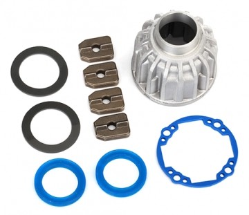 Traxxas 8581X Differential Carrier Alu Front/Center with Gaskets UDR