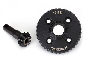 Traxxas 8288 Ring- & Differential Pinion Gear Underdrive 10/35T TRX-4/6