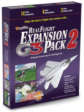 GREAT PLANES Realflight G3/G4 exp. pack 2* SALE, 18MZ4112
