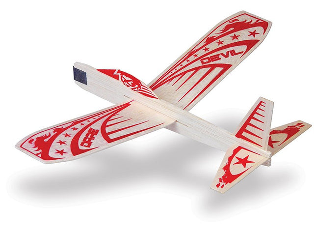 Reverso Balsa Glider Airplane - kaste flyver