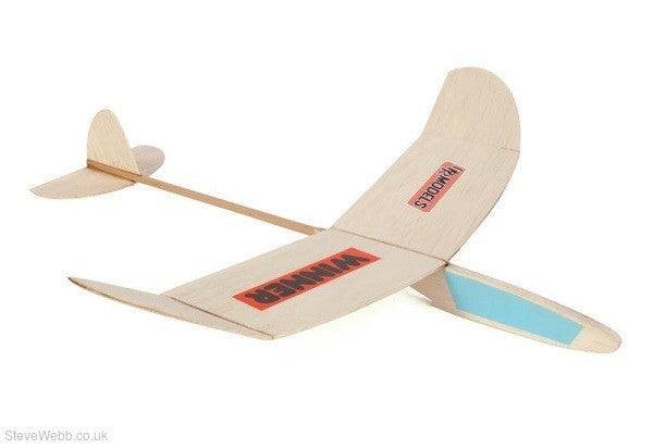 Kaste svævefly Winner Glider Balsa kit DPR Models