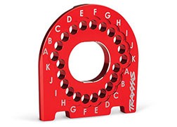 8390R Motor Plate Alu Red