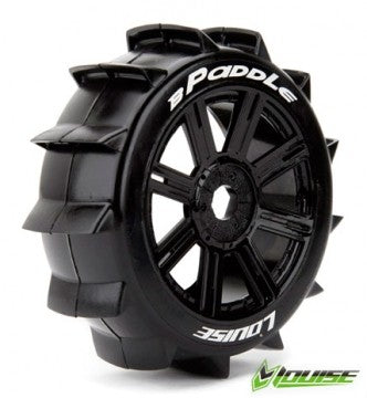 Tire & Wheel B-PADDLE 1/8 Buggy Sport (2) L-T3249b
