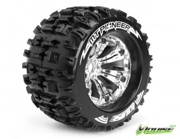 Tire & Wheel MT-PIONEER 3,8" Chrome 0-Offset (2)