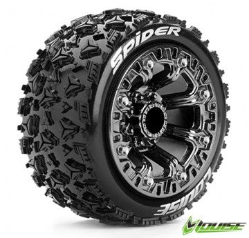 Tire & Wheel ST-SPIDER 2,2" Black Chrome Soft (2)
