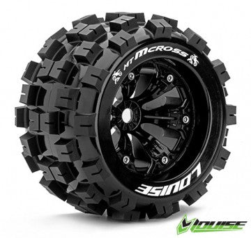 Tire & Wheels MT-MCROSS 3,8" Svart 1/2-offset (2)