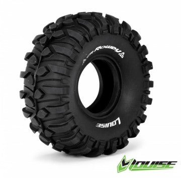 2.2" Crawler Tires with Foams - FRONT & REAR - Tire CR-ROWDY 2.2" (2)