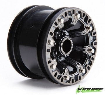 Wheel Crawler 2.2" Black Chrome (2)* - FRONT & REAR