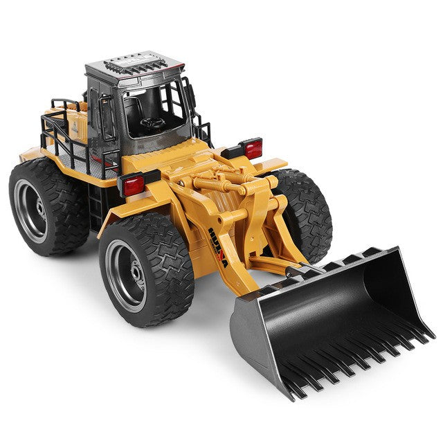 HUINA 1520 1:18 2.4G 6CH RC Simulation Alloy Truck Construction Toy - MULTI