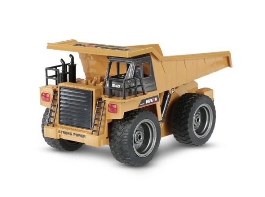 HUINA 1540 1:18 2.4GHz 6CH RC Alloy Dump Truck