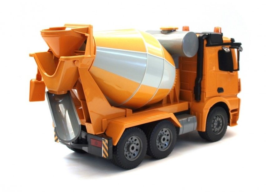 Fjernstyret cementblander lastbil m. roterbar blander