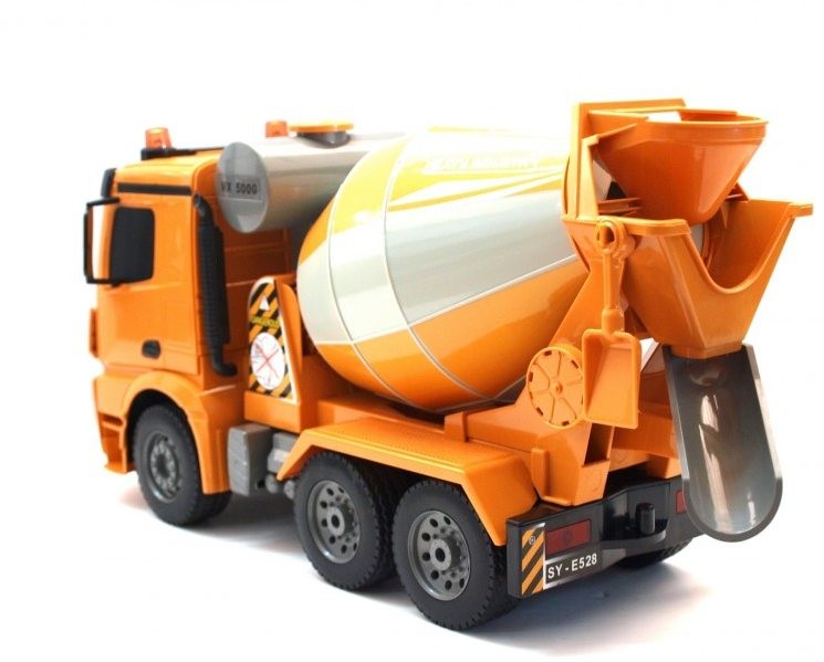 Fjernstyret cementblander lastbil m. roterbar blander