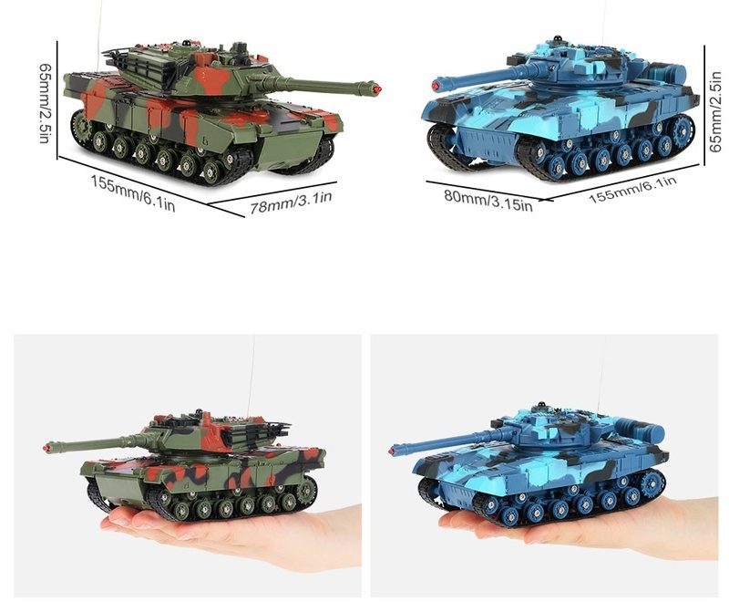 Battle Tanks – Fjernstyrede kampvogne med infrarød kampfunktion