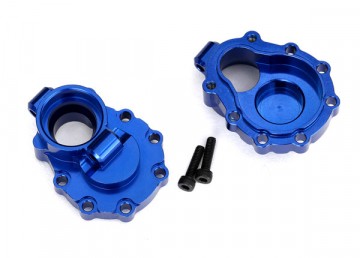 Traxxas 8253X Portal Housing Inner Rear Alu Blue Left/Right (2)  TRX-4/6*