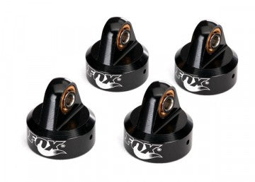 Traxxas 8456 Shock Caps Alu Black Fox GTR (4)