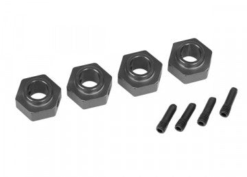 Traxxas 8269A Wheel Hubs 12mm Hex Alu Grey (4) TRX-4/6