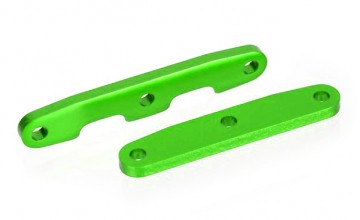 Traxxas 6823G Bulkhead Tie-bars Green F+R (2)