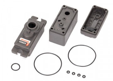 Traxxas 2081X Servo Case & Gaskets for 2080X