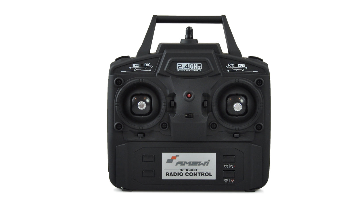 TILBUD Kraftig Gummiged G484E AE – i metal m. 10-funktioner, lys og lyd i skala 1:14 