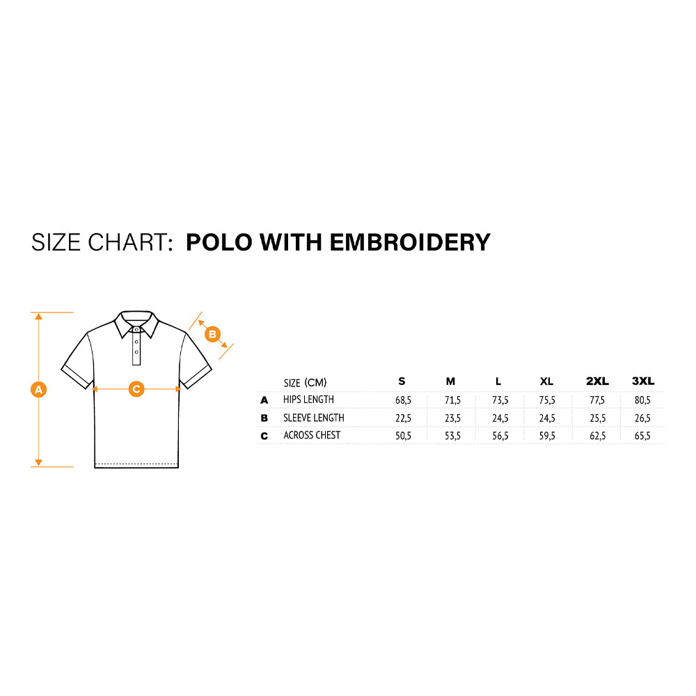 World of Tanks Polo with embroidery black, M