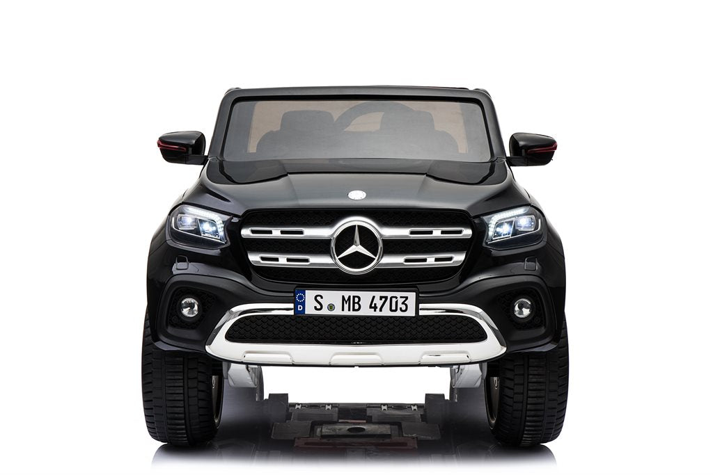 Mercedes X-Class Sort 4WD – 4x12V Elbil til Børn