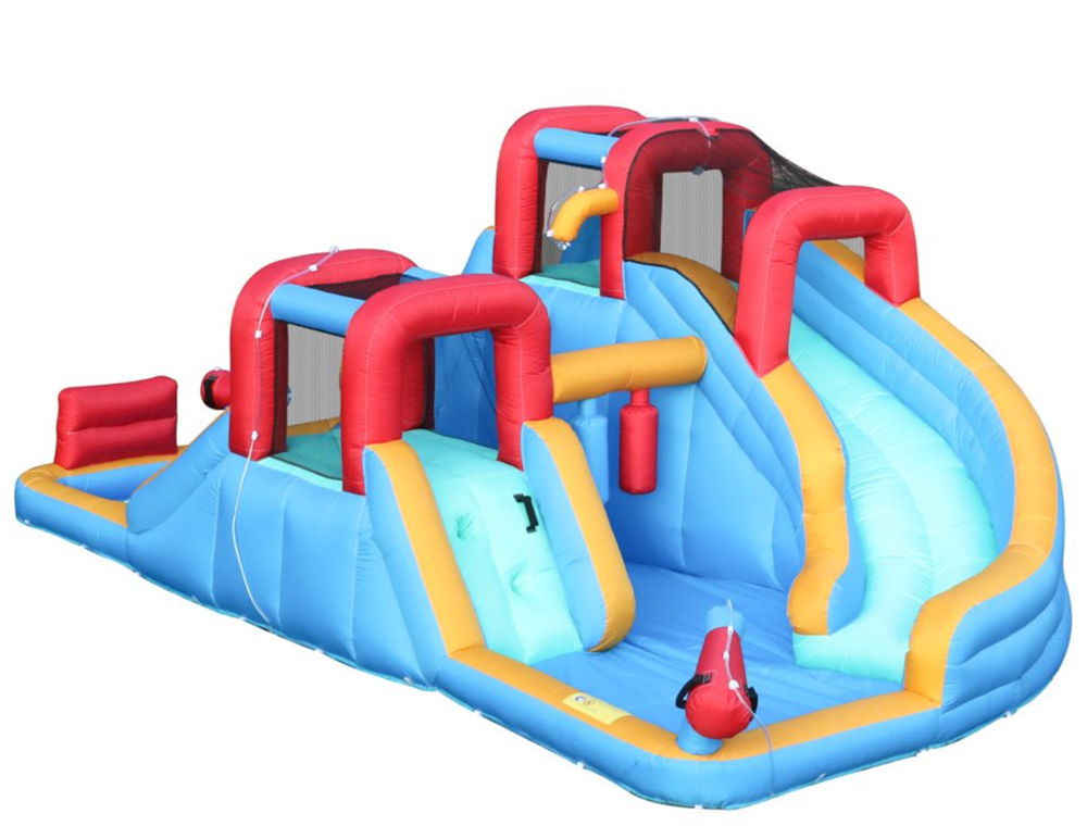Doctor Dolphin Bouncer Waterworld med 750W blæser