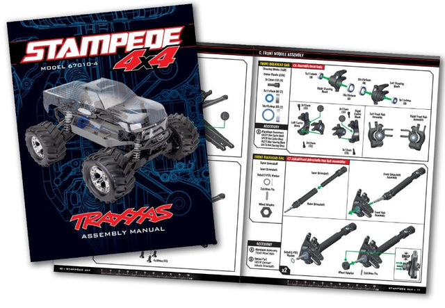 Stampede 4X4 Unassembled Kit - saml selv Stampede