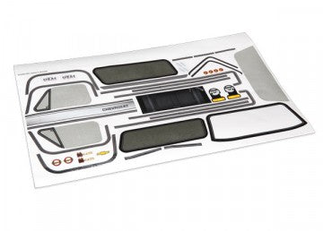 Traxxas 8131 Decalsheet Chevy Blazer