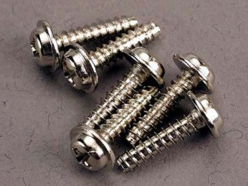 Traxxas 3286 Screws 3x12mm Self-tapping Washerhead (6)