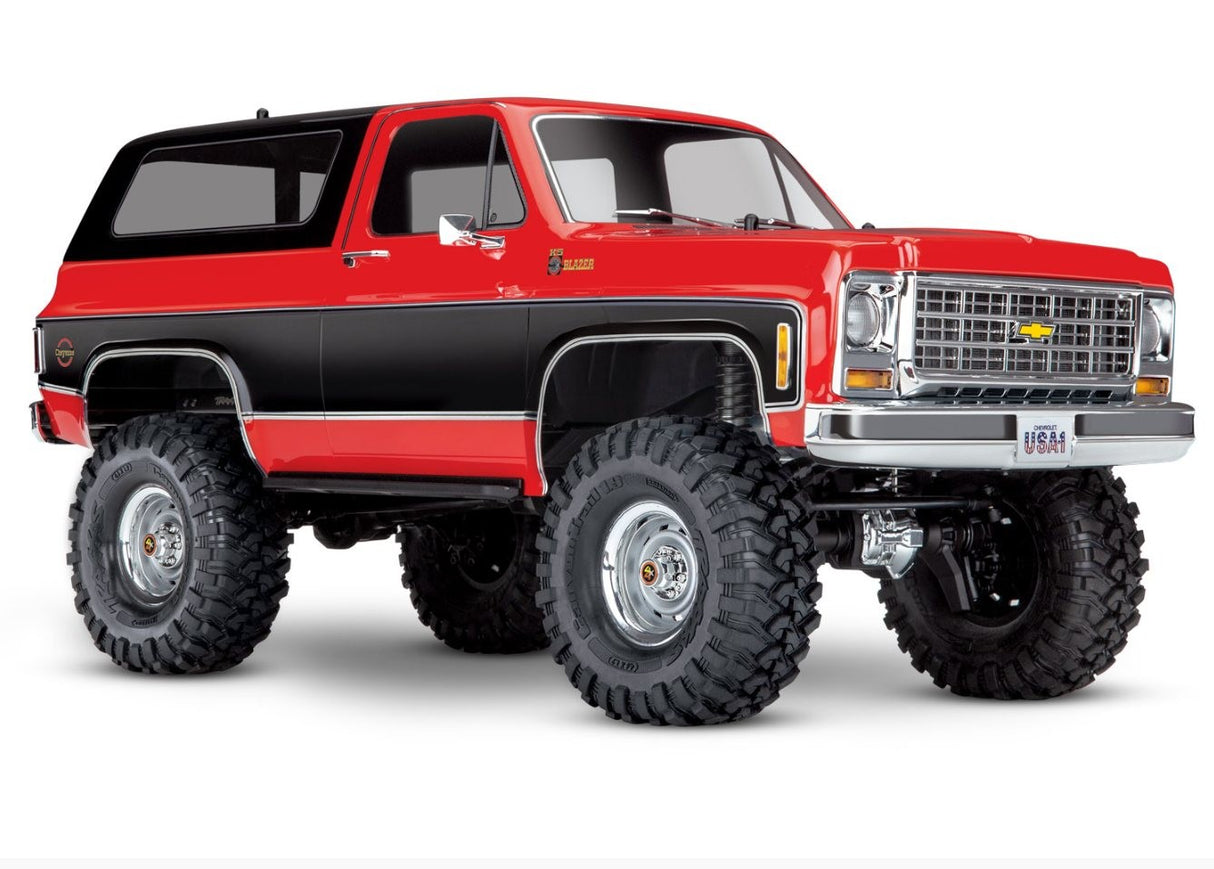 Traxxas TRX-4 Chevy Blazer K5 red