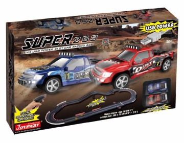 Joysway Slot Racing Track 253 Scale 1/43 USB 2253