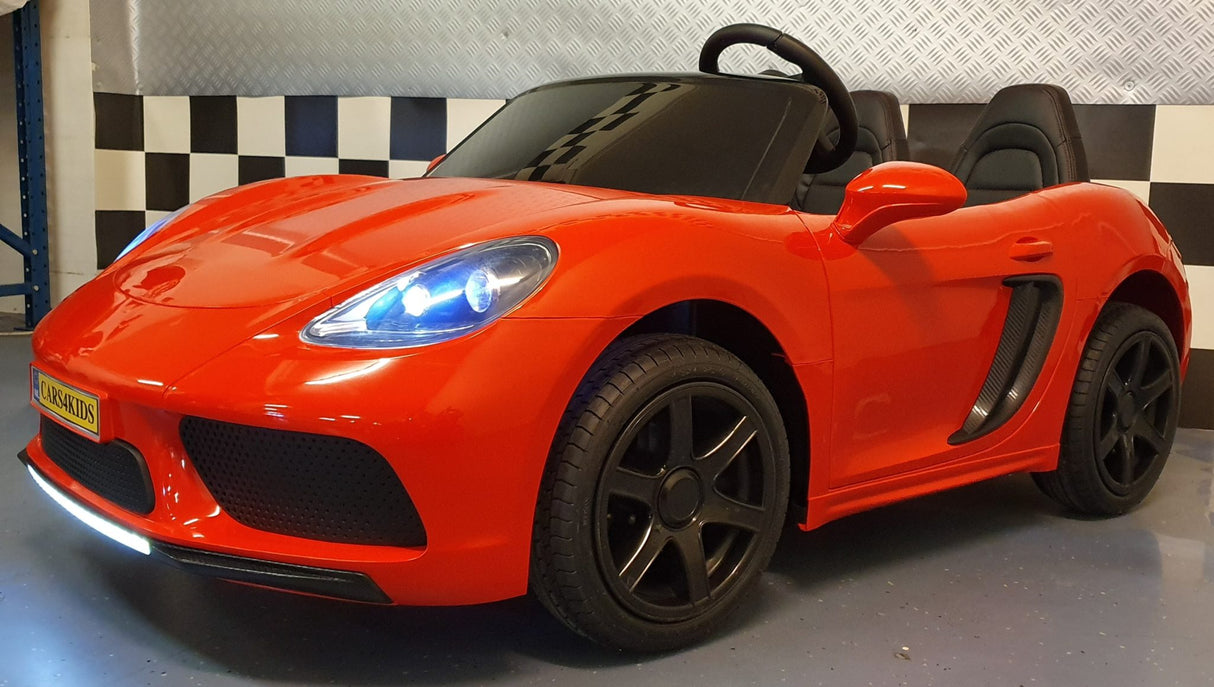 Children's car 24 volts for 2 children from 6 years red