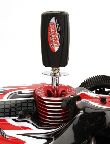 Gløderørsstarter m. LiPo samt lader / Glowplug starter LiPo + charger