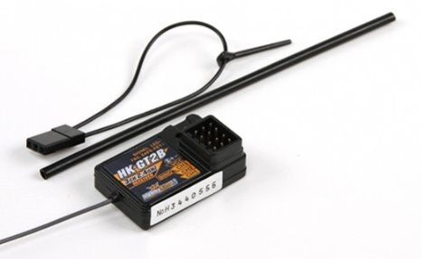 3 kanalers budget fjernbetjening på 2.4Ghz m. genopladeligt LiPo batt