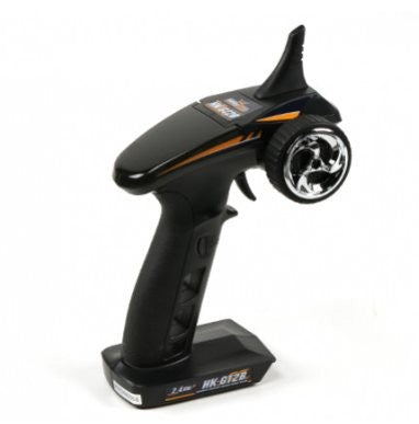 3 kanalers budget fjernbetjening på 2.4Ghz m. genopladeligt LiPo batt