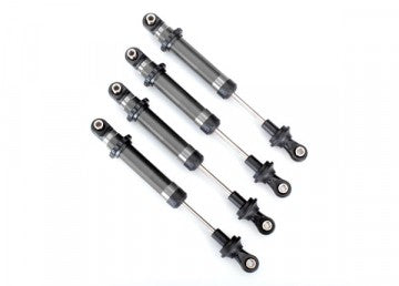Traxxas 8160 Shocks GTS Silver (4) (Use with Lift Kit #8140) TRX-4