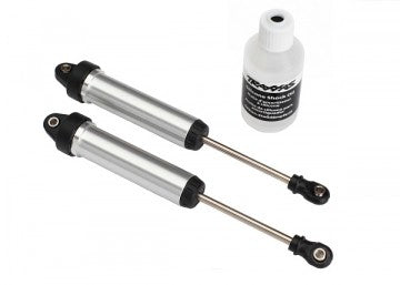Traxxas 8451 Shocks GTR 134mm Alu Silver (No Threads) (2)