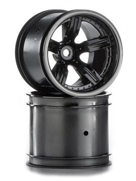 AR510055 Wheel Black Chrome (2) Vorteks