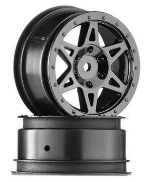 AR510042 Wheel Black Chrome Front (2) Raider