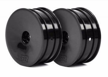 AR510005 Front Wheels Chrome (2) ADX-10Raider