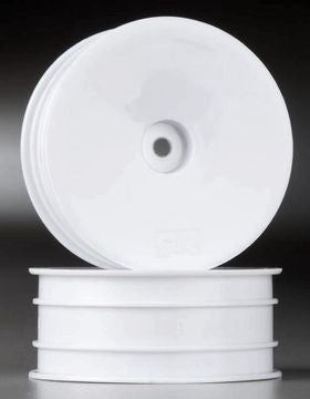 AR510016 Front Wheel White (2) ADX-10Raider