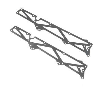 AR320199 Aluminium TVP Chassis Plate Silver SWB 110 (2)