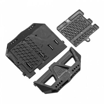 AR320252 Front and Rear Shock MountRadio Tray Nero