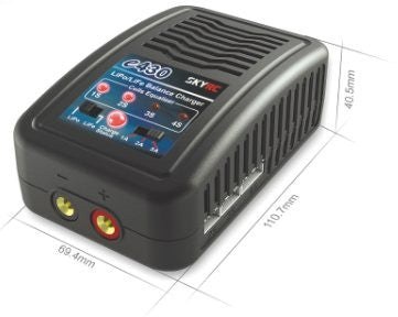 Billig LiPo/LiFe lader 2-4s (7,4v til 14,8V) SkyRC e430