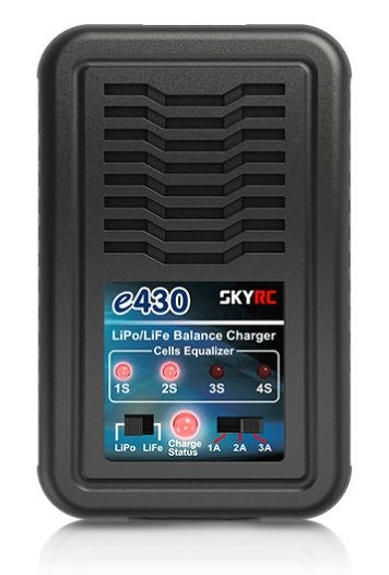 Billig LiPo/LiFe lader 2-4s (7,4v til 14,8V) SkyRC e430