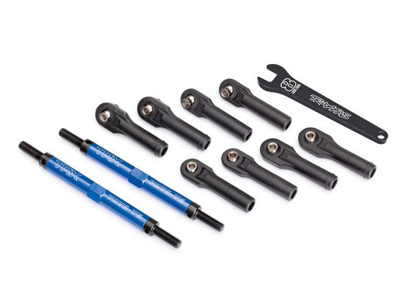 TRX8638X - Toe Link 144mm Alu Blue (with Wrench) (2) E-Revo
