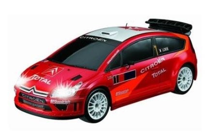 Auldey Citroen C4 WRC 1:28 - lille fjernstyret bil