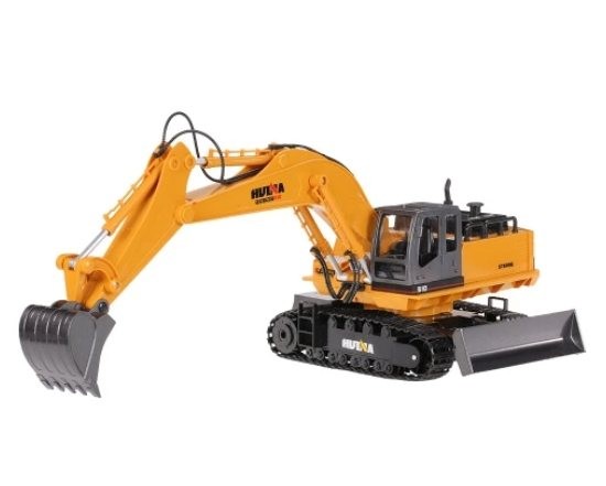 Fjernstyret gravko med bevægelig skraber foran - 11 funktioner!