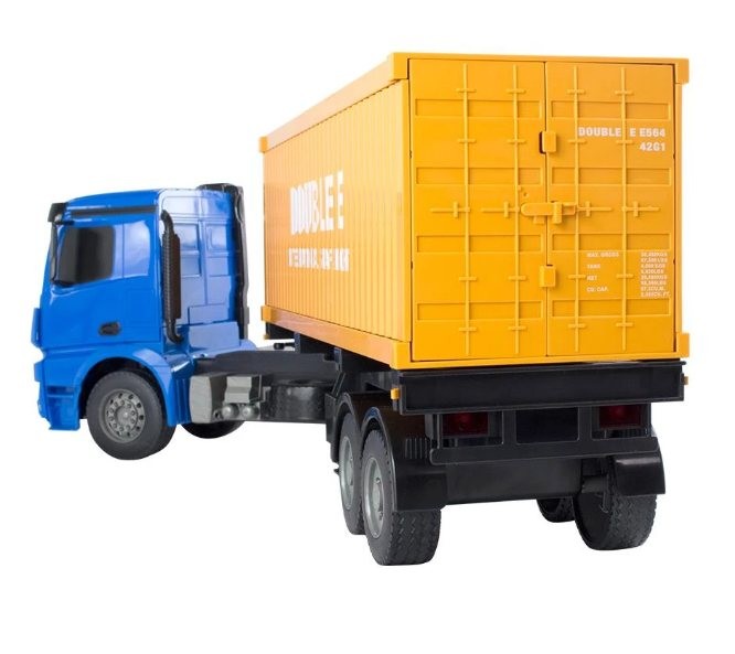 Fjernstyret Mercedes-Benz lastbil med trailer m. container - Arocs