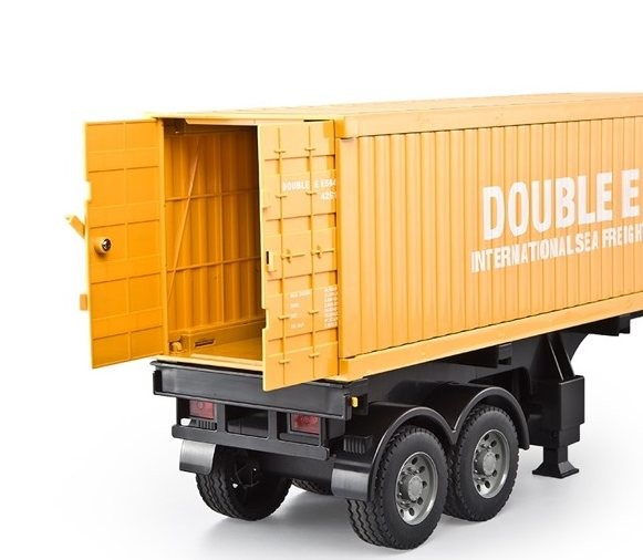 Fjernstyret Mercedes-Benz lastbil med trailer m. container - Arocs